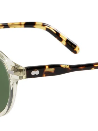Moscot Miltzen Round -frame Sunglasses In Transparent