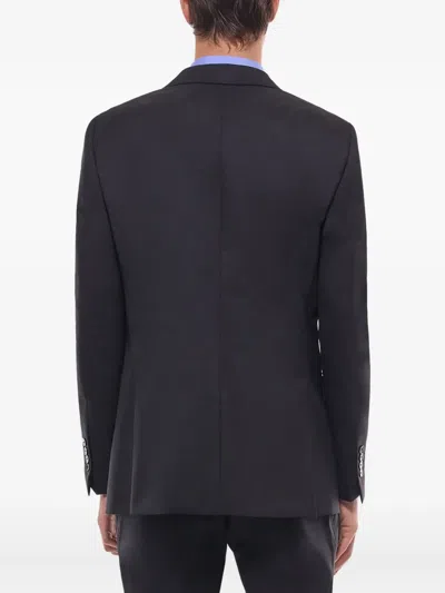 Fursac Single-breasted Notched-lapel Suit In Black