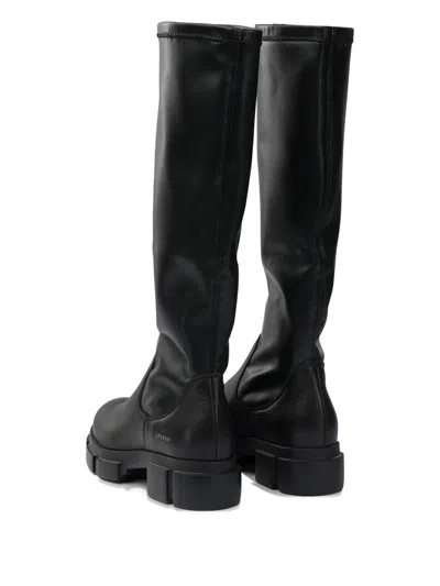 Copenhagen Studios Platform Boots In Black