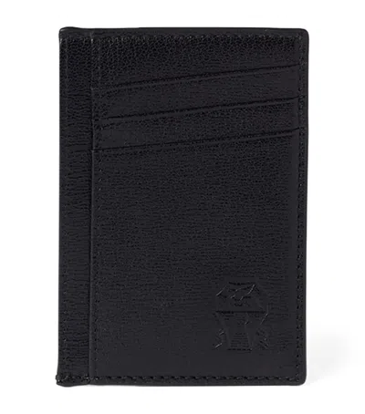 Brunello Cucinelli Calfskin Capretta Card Holder In Black