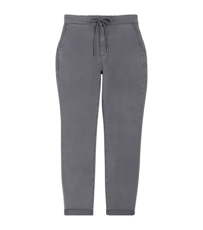 Paige Drawstring Fraser Chinos In Gray