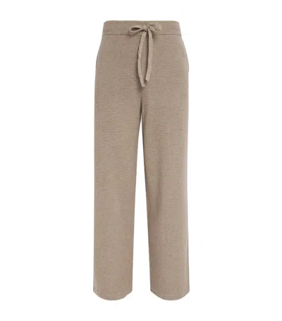Paige Mens Mojave Sand Willits Waffle Cotton-wool Blend Trousers Xl In Brown