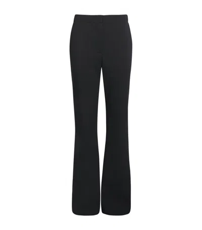Simkhai Kenna High-rise Flared Trousers In Black