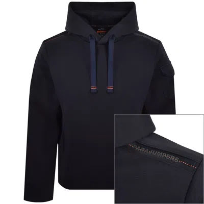 Parajumpers Ike Hoodie Blue Navy In Blue