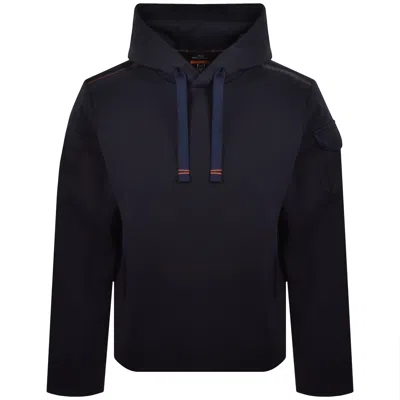 Parajumpers Ike Hoodie Blue Navy In Blue