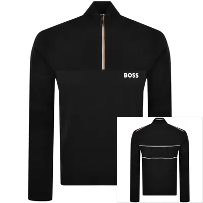 Boss Athleisure Boss K Hydro Qz Sweatshirt Black In Black