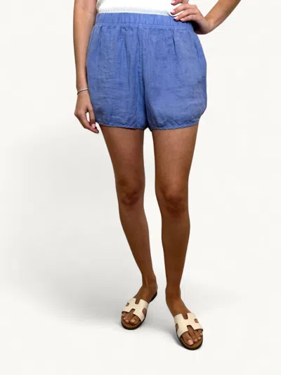 Velvet By Graham & Spencer Jade Short In Ceramic In Blue