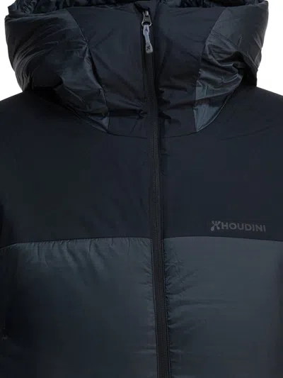 Houdini Sportswear Black Recycled Polyester Jacket In Black