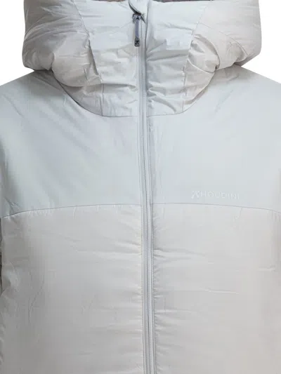 Houdini Sportswear Grey Recycled Polyester Jacket In Gray