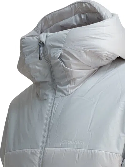 Houdini Sportswear Grey Recycled Polyester Jacket In Gray