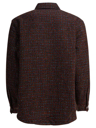 Carhartt Wip Blue Polyester Jacket In Multi