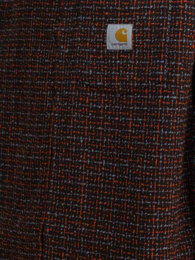 Carhartt Wip Blue Polyester Jacket In Multi