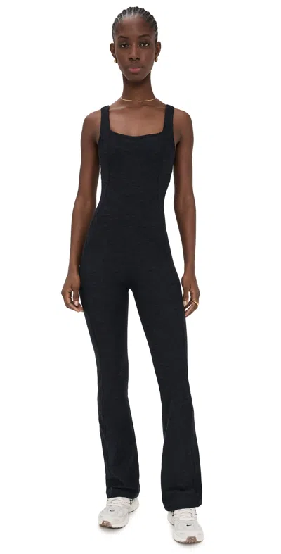 Beyond Yoga Spacedye Always Bootcut Jumpsuit Darkest Night In Black