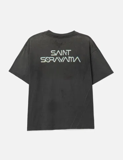 Saint Michael Saint Mxxxxxx X Hajime Sorayama Srym T-rex T-shirt In Gray