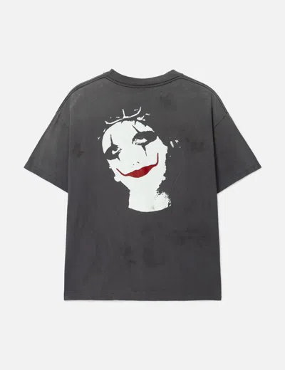 Saint Michael Big Mess Short Sleeve T-shirt In Black