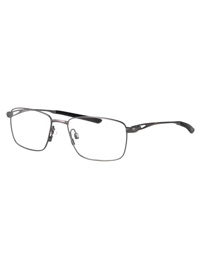 Nike Satin Gunmetal Titanium Glasses In Black