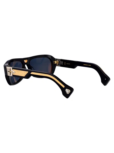 T Henri Mega Sunglasses In Black