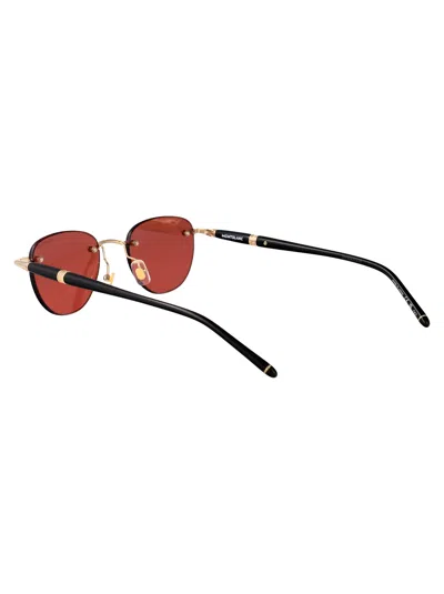 Montblanc Mb0412s Sunglasses In Brown