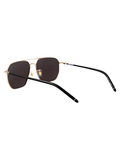 Montblanc Mb0367sa Sunglasses In Gold