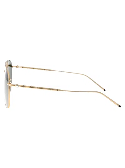 Montblanc Mb0311s Sunglasses In Gold