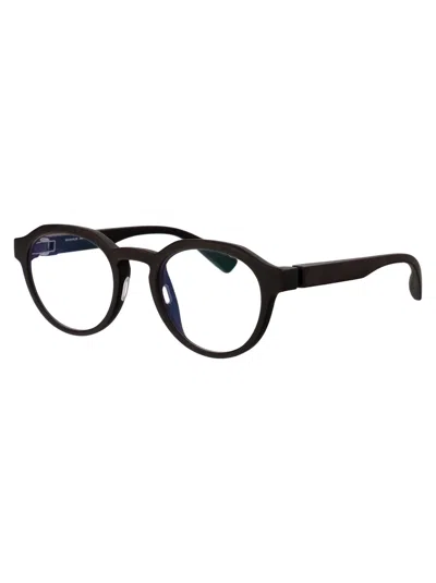 Mykita 346 Indigo Clear Acetate Glasses In Black
