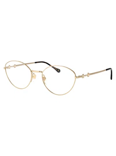Gucci Gg1699o Glasses In Gold