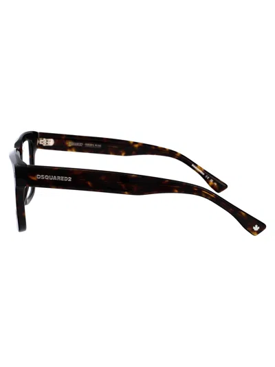 Dsquared2 D2 0090 Glasses In Black