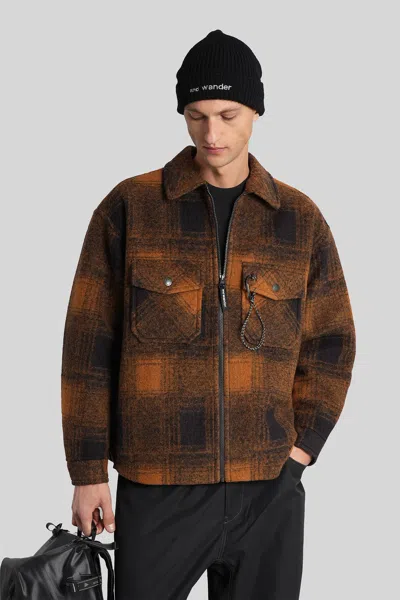 And Wander In Camel Wool In Multi