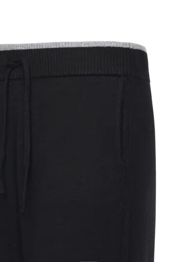 Pinko Veraguas Wool And Cashmere Pants In Black