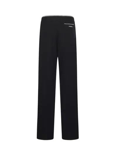 Pinko Veraguas Wool And Cashmere Pants In Black