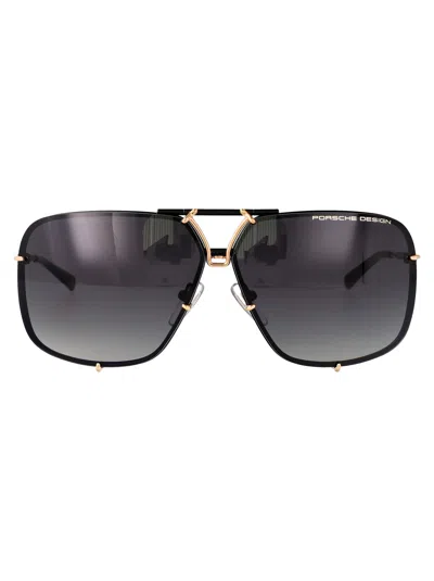 Porsche Design P8928 Sunglasses In Black