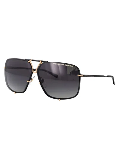 Porsche Design P8928 Sunglasses In Black