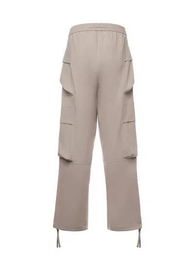 Bonsai Drawstring-waist Cargo Trousers In Neutral