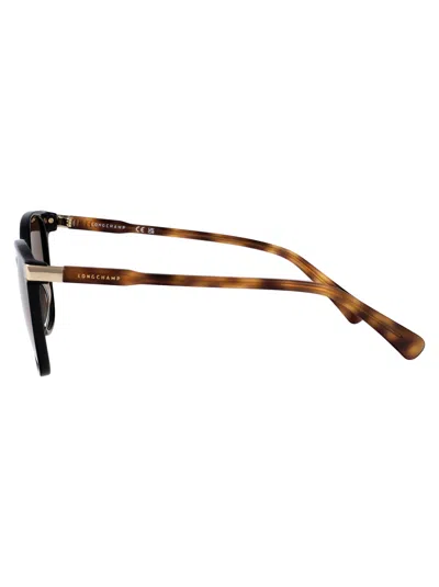 Longchamp Rectangular Sunglasses Lo612 S 10 In Multi
