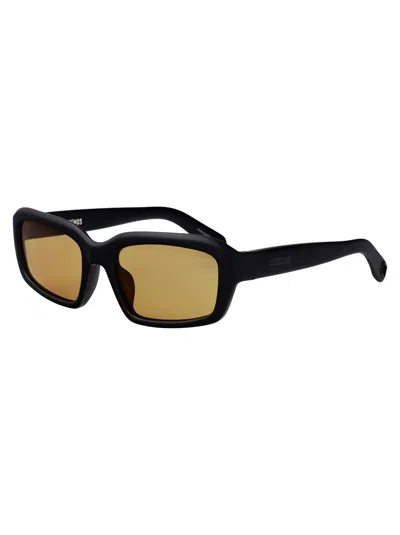 Jacquemus Marino Sunglasses In Black