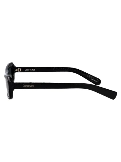 Jacquemus Capri Sunglasses In Black