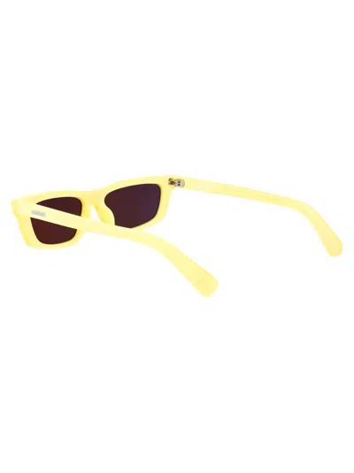 Jacquemus Rectangular Sunglasses In Multi