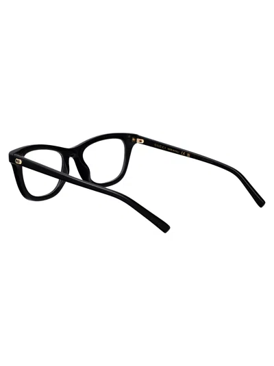 Gucci Black-black-transparent Recycled Acetate Glasses In Brown