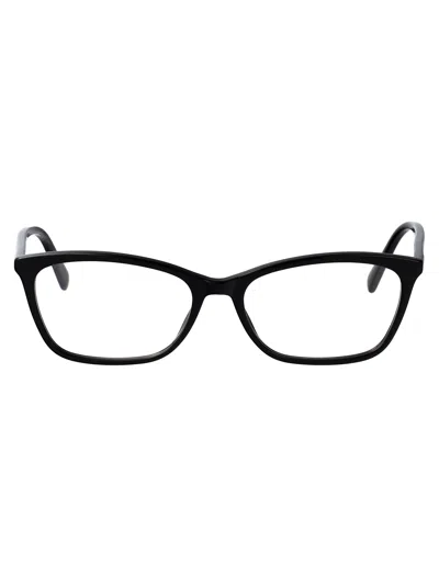 Gucci Black-black-transparent Recycled Acetate Glasses In Black