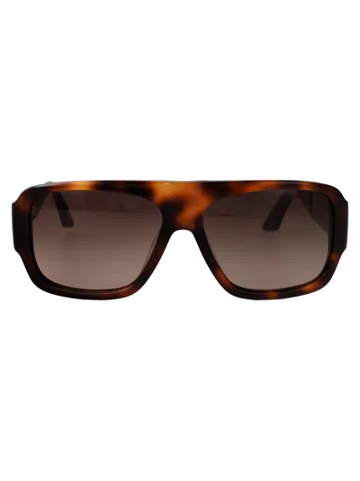 Gcds Gd0069 Sunglasses In Brown