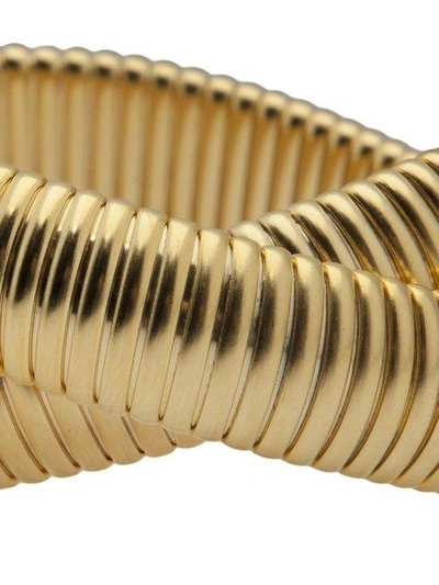 Shop Janis Savitt Twist 'cobra' Bracelet In Metallic