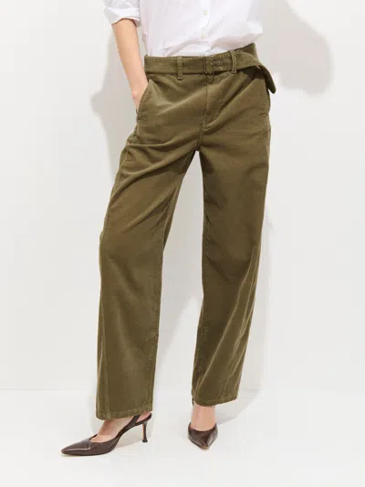 Alex Mill 9th Street Pant In Fine Wale Cord In Green