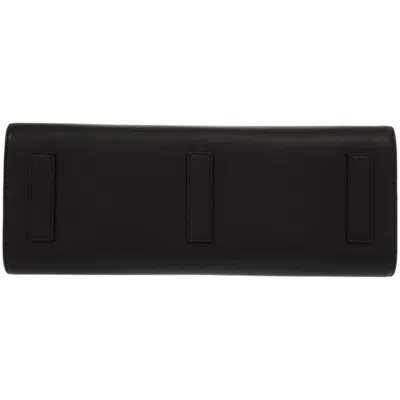 Pre-owned Bally Black Canvas Leather Tote Bag ()