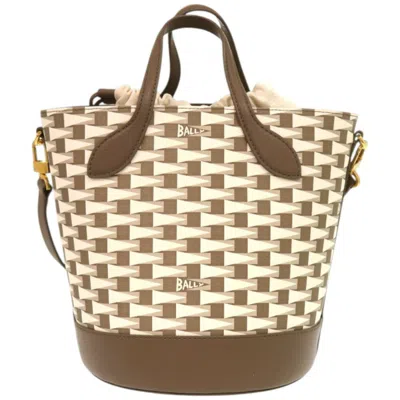 Pre-owned Bally Brown Leather Shoulder Bag ()