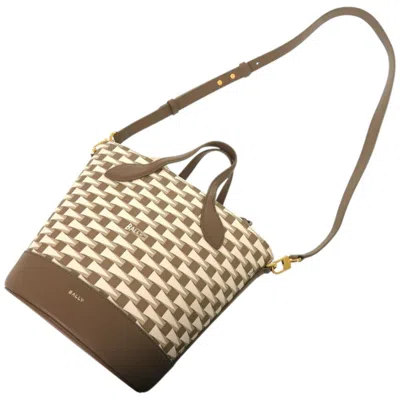 Pre-owned Bally Brown Leather Shoulder Bag ()