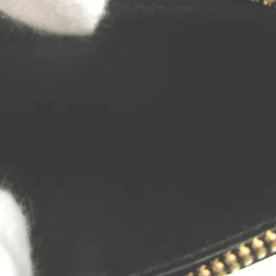 Pre-owned Bottega Veneta Black Leather Coin Purse/coin Case ()