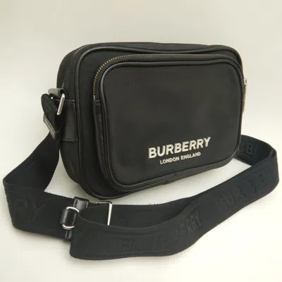 Pre-owned Burberry Black Nylon Shoulder Bag ()