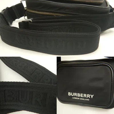 Pre-owned Burberry Black Nylon Shoulder Bag ()