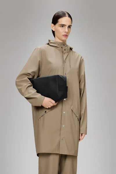 Rains Wash Bag Large In Black