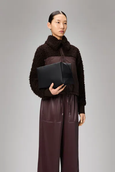 Rains Wash Bag Large In Black